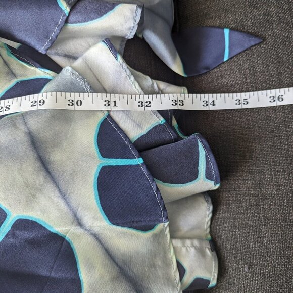 Alexis 100% Silk Kalani Mini Wrap Dress - Picture 12 of 13